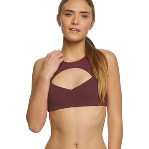 Boys + Arrows Custom Maroon Cheeky Bikini